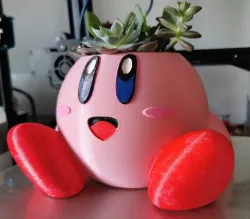 Kirby planter - easy to print