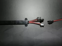 Led cable cover / Cache câble LED (IKEA Lack)