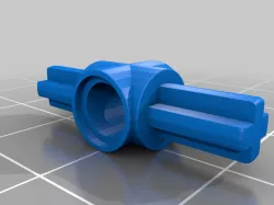 Lego Technic, Axle and Pin Connector Hub with 2 Axles 27940