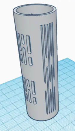 Lightsaber Chassis Shell (31.4mm/1.24in) for removable chassis