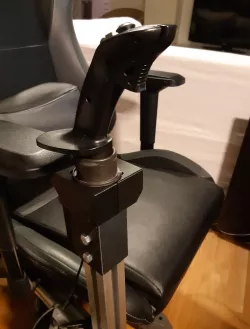Logitech Extreme 3D Pro compact mount (40x40)