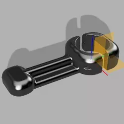Logitech Webcam ball tube camera mount