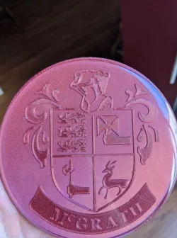 McGrath Family Crest Coaster