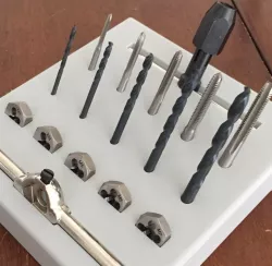 Metric - Drill, Tap, and Thread Tool Holder