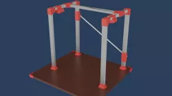 Modular exoskeleton for Anet A8 or frame parts for other devices