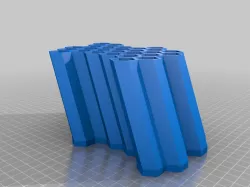Modular Vertical Honeycomb Copic Marker Stand