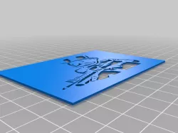 Monopoly Gun - Stencil