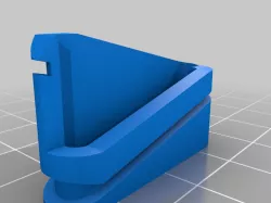 Nerf full to half dart mag spring bend guide