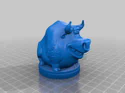 New year symbol BULL