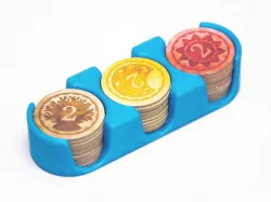 Noctiluca board game chip tray
