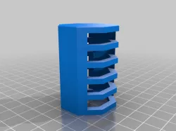 Octagonal Hobby Paint Holder