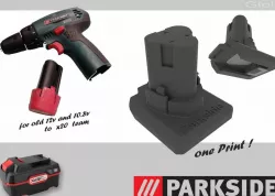 Parkside x20 to Parkside 12v/10.8V 