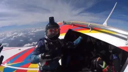 Phantom XV helmet safe skydive mount for GoPro 7