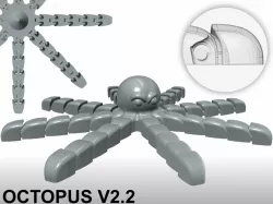 Pieuvre flexible v2 / flexi octopus v2