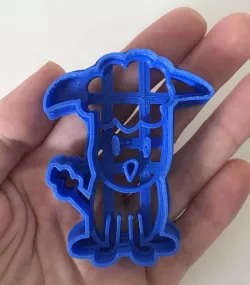 Poodle Cookie Cutter