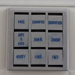 Print-in-Place Shower Task Tracker