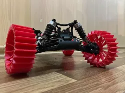 RC 4x4 snow wheels for vrx spirit, ftx vantage, quanum vandal buggies