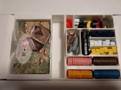 Red Outpost -  board game insert