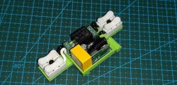 remote control to DIN rail