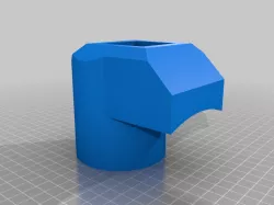 Rigid ShopVac leg mount