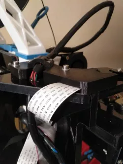 SD card extender and Z cable fixing to increase Z heigh