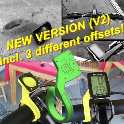 SIGMA Bike Computer Mount - NEW VERSION (V2)
