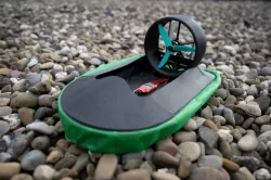 Single Rotor RC Hovercraft