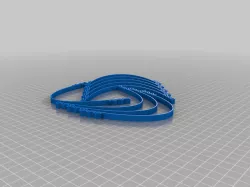 Spacer Clip for mask 21,5 cm