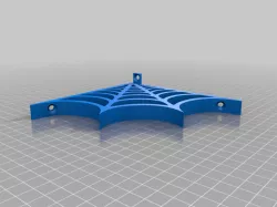 Spiderweb shelf holder