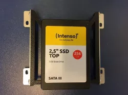 SSD drive bay adapter