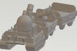 Steampunk Dragon Hunter Battlewagon