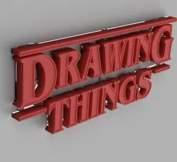 Stranger Things style logo