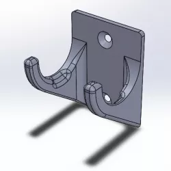 Super B TB-1946 derailleur hanger alignment gauge wall mount