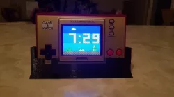 Super Mario Bros Game And Watch Display Stand