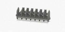 Suzuki SJ410 air vent grid