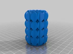 Texture roller for clay - paraboloid shape