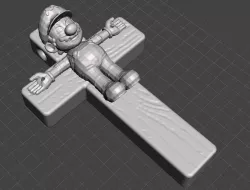 The Crucifixion of St. Super Mario