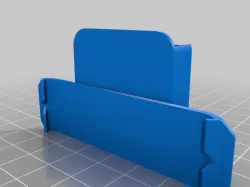 Tile clip for EDC Modular Wallet