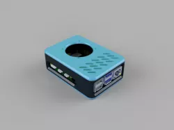 Toolless RPI 4 Case