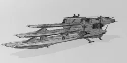Tri Deck space carrier