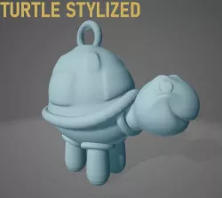 Turtle character stylized