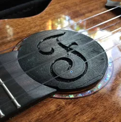 Ukulele Mute SoundHole - Tenor Size