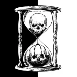 Unus Annus hourglass Lithophane (No words)