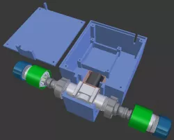Water Valve with a Digital Timer Box