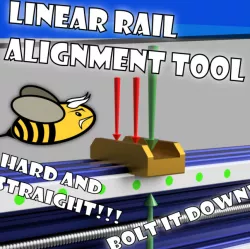 Workbee CNC Linear Rail Alignment Tool Workbeast CNC Mod