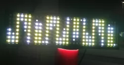 WS2812b 8x32 led matrix FRAME