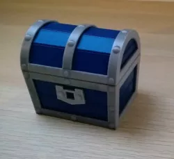 Zelda like chest box with hinge multi color