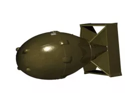 A bomb 3D model
