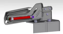 Active hood hinge