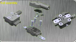 Adjustable membrane pressure switch